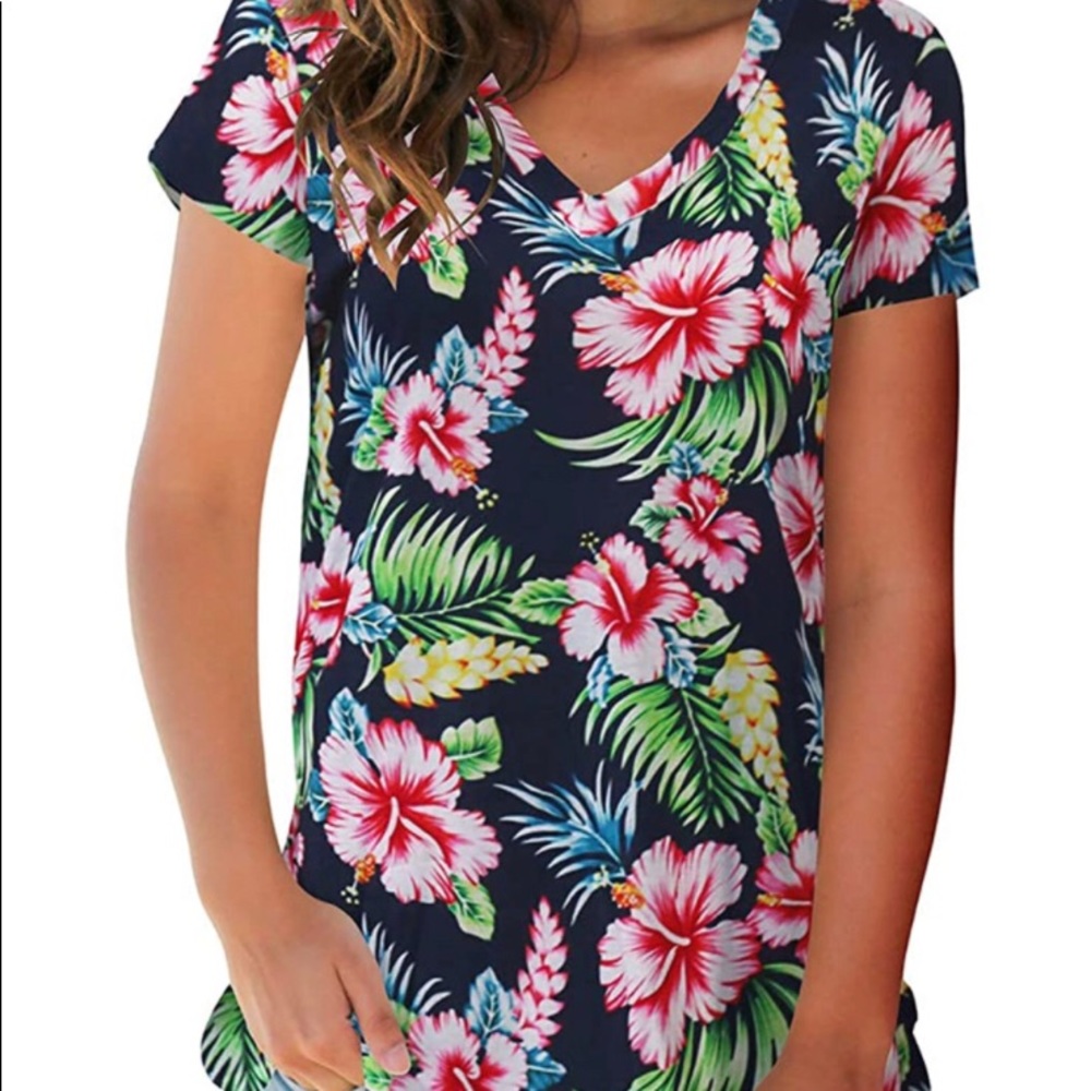 Fun Floral Top